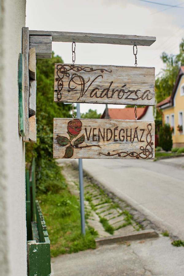 Vadrozsa Vendeghaz Racalmas Pensionat Exteriör bild